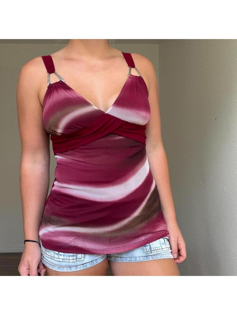 Y2K GLAM GOING OUT TANK TOP